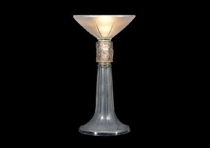 LALIQUE, Lampe: BAGUE PERSONNAGES, Marcilhac 2152,