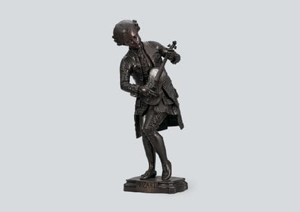 GEGOSSEN NACH EINEM MODELL VON Paul DUBOIS, Mozart