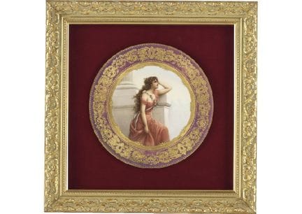STYLE VIENNOIS, assiette « Nostalgia », diamètre 2