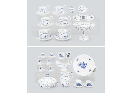 ROYAL COPENHAGEN (service de 47 pièces), Divers ar