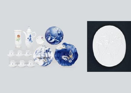 MEISSEN (19-teiliges Set), verschiedene Geschirrte