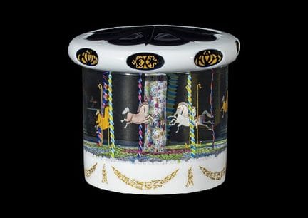 ST. LOUIS, Millefiori-Briefbeschwerer, 2020, H 10,