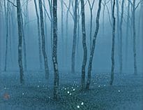 FUTAGAWA Kazuyuki, „Leichter Frühling“, 
Tinte und