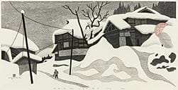 SAITO Kiyoshi, Winter in Aizu (98) Mishima-machi, 
