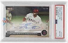 OHTANI Shohei, figurina autografata di proprio pug