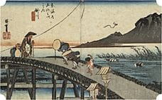 UTAGAWA Hiroshige, TOKAIDO GOJUSANTSUGI NO UCHI: K