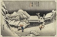 UTAGAWA Hiroshige, TOKAIDO GOJUSANTSUGI NO UCHI: K