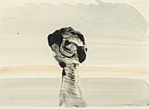 SEIMIYA Naobumi, At evening, 
1983, monotype, shee