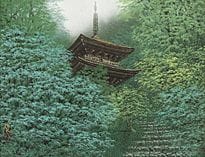 SHIMIZU Nori, „Grünanlagen des Kongorinji-Tempels“