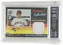 OHTANI Shohei, figurina con frammento di maglia au