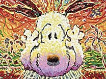 Tom EVERHART, Nobody Barks in LA, 
litografia, 94,