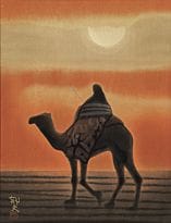 HIRAYAMA Ikuo, Desert in evening, 
Nikkeishinbunsh