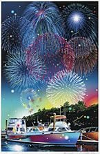 SUZUKI Eijin, Twinkling fire flowers, 
2021, EM gr