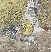 SHIMODA Yoshihiro, „Hawk“, 
Tinte und Farbe auf Pa