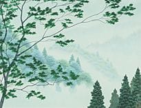 NAKAMURA Munehiro, Nach dem Regen, 
Tinte und Farb