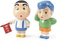 , Crayon Shin-chan Sofvi (set da 2), 
figurine, ci