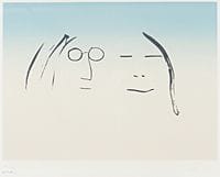 John LENNON &amp; ONO Yoko, Two is One, 
acquatint