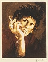Ron WOOD, Keith II, 
litografia, 37x29,5 cm, firma