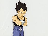 , Cel di animazione tratto da DRAGON BALL, 
23x26,