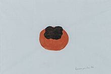 HAMAGUCHI Yozo, Persimmon, 
1984, watercolor on pa