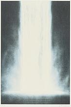 SENJU Hiroshi, Waterfall on lithograph #III, 
Comp