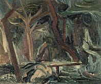 MUNAKATA Shiko, Numabukuro, pond, 
1931, oil on ca