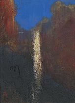 MURAKAMI Yuji, Herbstwasserfall, 
Tinte und Farbe 