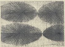 TOYOFUKU Tomonori, Œuvre, 
1974, crayon sur papier