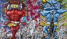 MURAKAMI Takashi, Red Demon and Blue Demon with 48