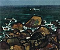 HAYASHI Takeshi, Paysage de Mitakahama, 
1955, hui