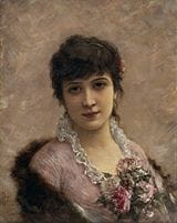 Emile EISMAN-SEMENOWSKY, «La belleza de la rosa», 