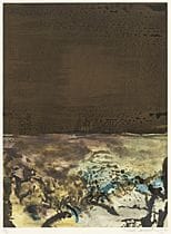 ZAO Wou-ki, Work, 
AGERUP 328, 1986, etching and a