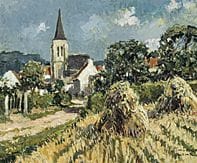 Maurice MARTIN (conjunto de 2), «Les gerbes», 
óle