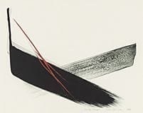 SHINODA Toko, Shady Shape, 
lithographie coloriée 