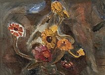 NOGUCHI Kenzo, Petit chrysanthème, 
vers 1938, hui