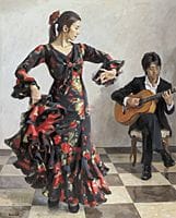 IKEDA Seimei, Flamenca, 
2006, huile sur toile, F1