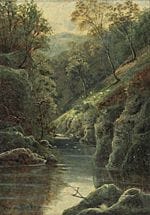 William MELLOR, «El río Lledr, Gales del Norte», 
