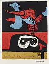 LE CORBUSIER, Autrement que sur terre, 
lithograph
