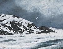 AIHARA Kyuichiro, Cap Tappizaki, 
1991, huile sur 