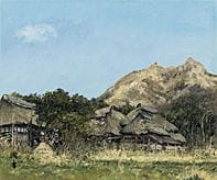 MUKAI Junkichi, « Le printemps à Nanso », 
huile s