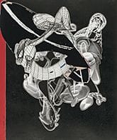 Frank STELLA, Schwarze weisheit for D.J. from SCHW