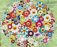MURAKAMI Takashi, Open Your Hands Wide, 
offset, s