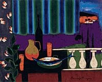Roger BONAFE, La terraza, 
óleo sobre lienzo, 80,5