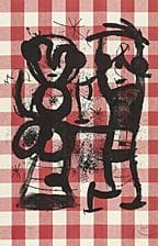 Joan MIRO, Les campagnards, 
MAEGHT 521, 1969, lit