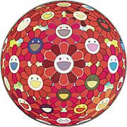 MURAKAMI Takashi, Flower Ball (3-D) Red Cliff, 
of