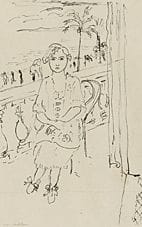 Henri MATISSE, de CINQUANTE DESSINS (reproducción)