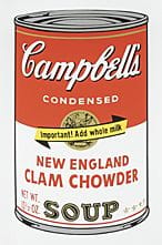 SUNDAY MORNING, Campbell's soup can (a set of 10),