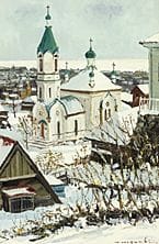 HIGUCHI Hiroshi (lot de 2), Hakodate blanc, 
huile