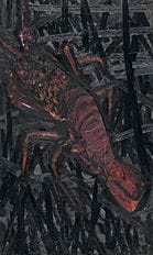 HAYASHI Takeshi, Homard, 
huile sur toile, M8 (45,