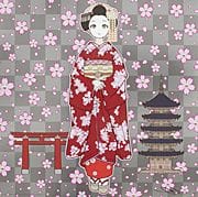 MURAKAMI Takashi, Maiko of Kyoto, Cherry Blossoms 